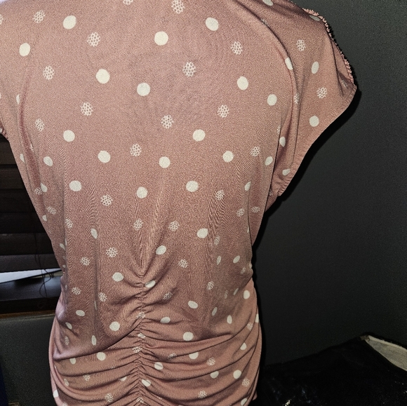 Como Blu Womans Polka Dot Top Size Xl - Picture 7 of 14